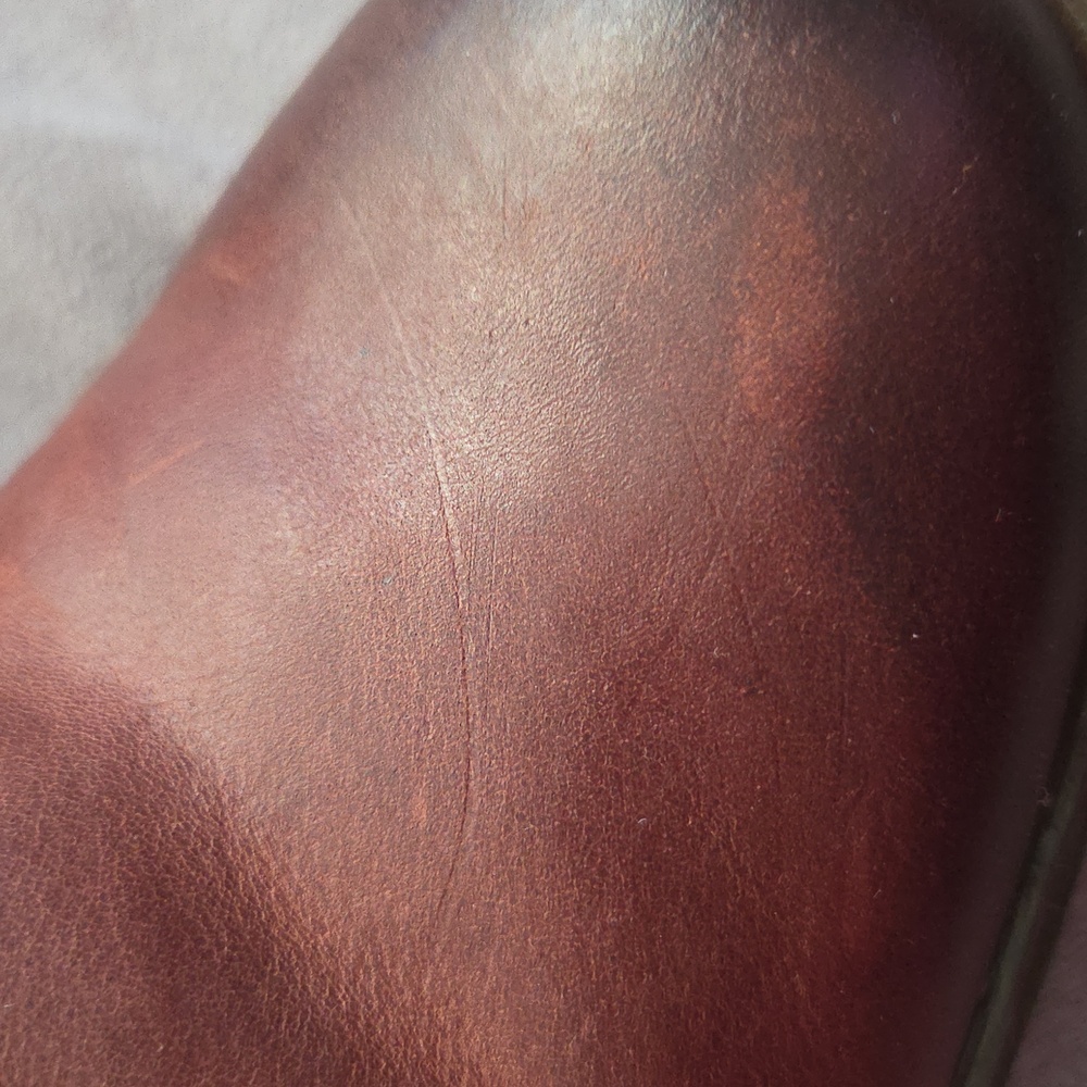 BORN Women's Brown Leather Ankle Booties - Picture 7 of 12